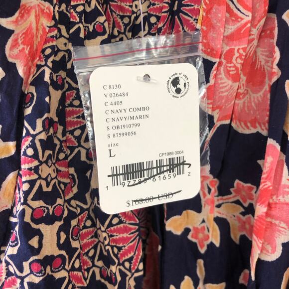 Free People Womens A New Way Maxi Dress Multicolor L NWT - Picture 9 of 11